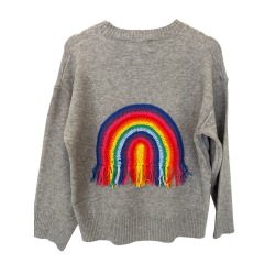 Pull Arc en Ciel gris